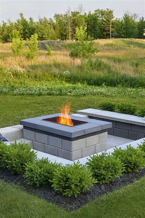 Bricked Fire Pit